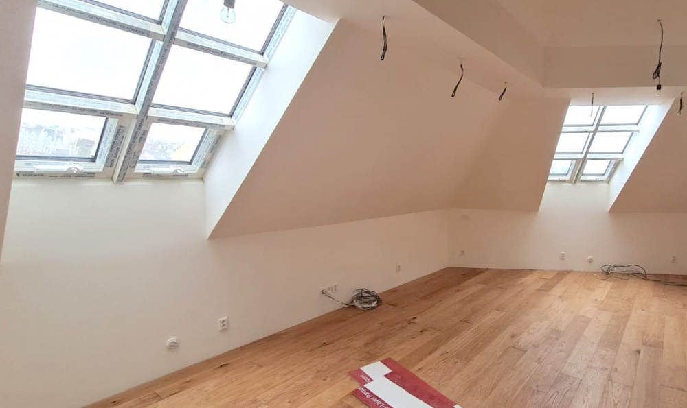 Projekt Seifert Attic těsně před dokončením